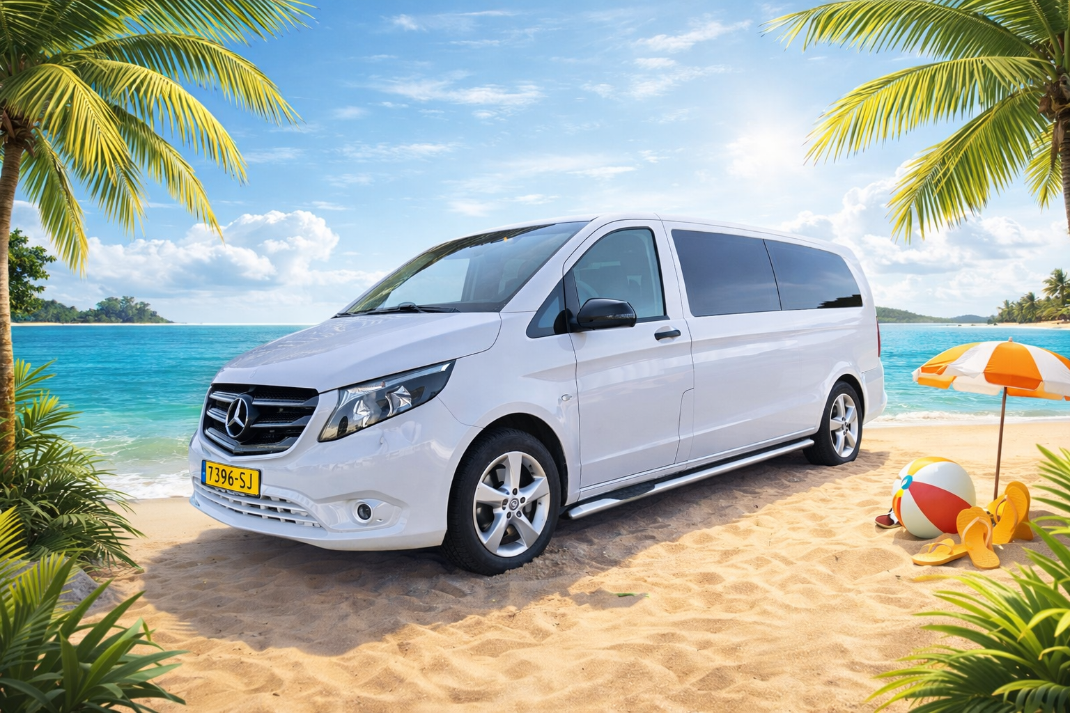 Zomer aanbieding personenbus